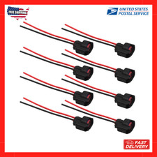 8 Pack Fuel Injector Kits Pigtail Connector Replacement for Ford F Series 150 19 picture