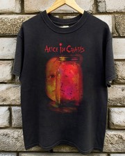 Alice In Chains Jar Of Flies 1994 Grunge Album Black Tee picture