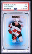 2019-20 Upper Deck Stature JACK HUGHES Rookies #399/399 (RC) PSA 9 MINT 🔥RARE🔥 picture