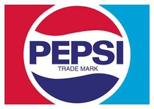 Pepsi Cola Vintage Vinyl Sticker Decal 3