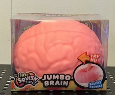 JA-RU Irresistibles Jumbo Brain Squishy Ire-Squish-Tible  PINK 🧠 - New In Box picture
