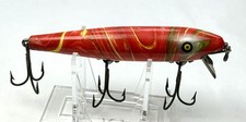 RARE PFLUEGER PALOMINE SCRAMBLE VINTAGE WOOD FISHING LURE 4.5