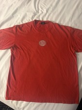 Vintage Red Sunfaded 90’s Hurley Surf Logo T Shirt Size XL Skate  picture