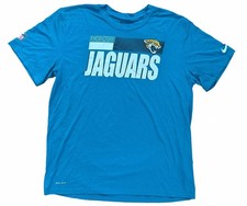 NEW Nike On Field Jacksonville Jaguars Football Teal Dri-fit T-shirt Mens XL picture