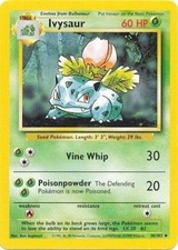 Pokémon TCG - Ivysaur - 30/102 - Uncommon Unlimited - Base Set [Lightly Played] picture