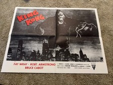 King Kong Original Poster Fay Wray Robert Armstrong Bruce Cabot 1933 picture