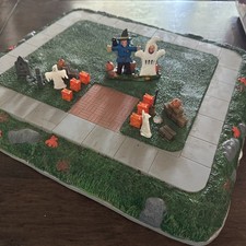 VTG Lemax Spooky Town A Night Of Trick Or Treat  2003 34887A Retired Complete picture