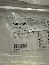 Rare Discontinued IKEA SKUBB Hanging Organizer White 5Slot NEW SEALED 901.025.32 picture