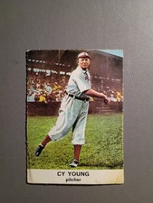1961 Golden Press #33 Cy Young Cleveland Indians VG. ItemK picture