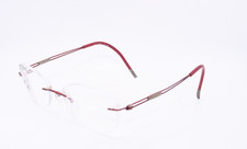 NEW SILHOUETTE 5227 40 6059 RED AUTHENTIC DESIGNER EYEGLASSES -17 picture