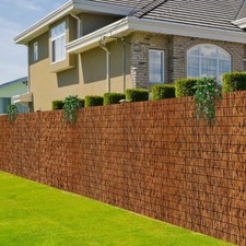 Natural Reed Fence,6Ft X 16.4FT Bamboo Fencing Privacy Reed Screening for Outdoo picture