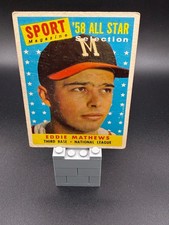 1958 Topps #480 Eddie Mathews picture