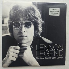 John Lennon1997 UK Music Legends TWO LPs 'the very best of  John Lennon' picture