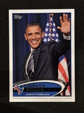 2012 Topps Barack Obama Presidential Predictor PPO-33 picture