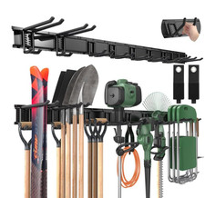 Organizador herramientas garaje 66'' pared 720lbs ganchos ajustables metal resis picture