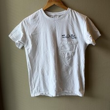 Salt Life Skull & Hooks Coastal Fishing Pocket Tee picture