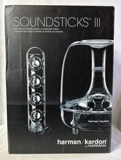 Harman Kardon SoundSticks III Multimedia Speaker Sound System Tested & Working picture