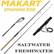 9ft Fishing Rod Spinning Pole Carbon Fiber Portable Heavy Fast Lightweight New picture