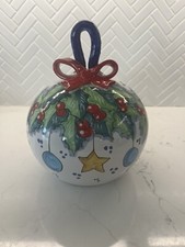 Hand Made/Imported - Solimene Vietri Italy - Ceramic holiday decorative heirloom picture