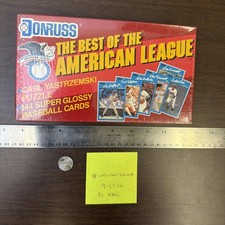 1990 Donruss The Best Of The American League Factory Set Sealed 144 Cards picture