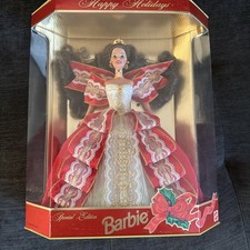 EXTREMELY RARE AUTHENTIC Happy Holidays 1997 Barbie Doll SE picture