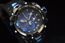 Invicta Reserve JT Blue Chronograph Mens LImited Ed 536/999 SWISS Watch W/R 200M picture