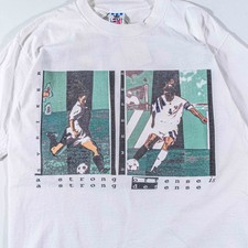 Vintage Adidas USWNT T-Shirt Small 90s US Womens National Team Soccer Tee VTG picture