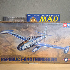 Tamiya Republic F-84G Thunderjet 1:48 Unassembled Airplane Kit Not Painted *NoS* picture