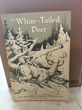 The White Tailed Deer  1974 Conservation Hunting Tracking  Olin CHEMICAL CO. VTG picture