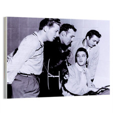 Million Dollar Quartet Sun Records - Elvis Presley Concert Poster or Canvas Home picture