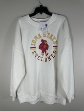 Iowa State Cyclones Gameday Couture Men’s 2XL White Crewneck Sweatshirt NWT picture