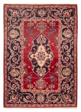 Vintage Traditional Hand-Knotted Area Rug 3'7