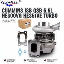 5354495 HE300vG turbocharger Fits Cummins IsB QSB 6.7L Engine Silver picture
