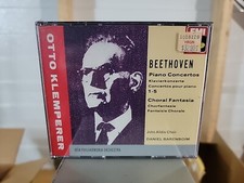 Beethoven - Piano Concertos/Choral Fantasia (3 x CD, 1990) Klemperer / Barenboim picture