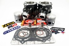 BPRATV Yamaha Banshee 350 66mm Top End Rebuild Kit ProX Pistons Bearings Cometic picture