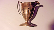 GORHAM STERLING SILVER CREAMER GRAVY PITCHER #2444, 5/8 PINT,  203 GRAMS picture