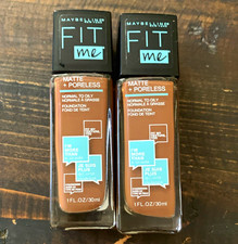 Maybelline New York Fit Me Matte + Poreless Liquid Foundation 370 Deep Bronze picture