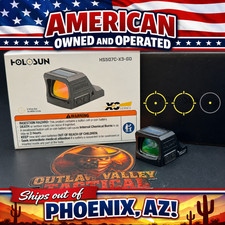 NEW RELEASE Holosun 507C X3 Multi-Reticle Gold Dot (HS507C-X3-GD) picture