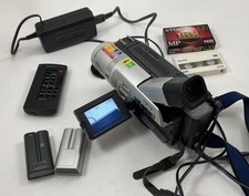 Sony DCR-TRV320 Digital8 Handycam Bundle W Charger + New Tape TAPE TESTED Works picture