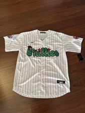 NWT UNIQUE 2025  Philadelphia Phillies Philly Phanatic Harper Stitched Jersey picture