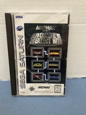 Midway Arcade's Greatest Hits Atari (Sega Saturn)  Bad Case, No Reg - Authentic picture