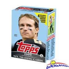 2009 Topps Football CEREAL Sealed Box-Drew Brees Cover 55 Cards+4 Chicle picture