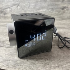 Sony ICF-C1PJ Dual Alarm Projection Nature Sounds AM/FM Clock Radio with Antenna picture