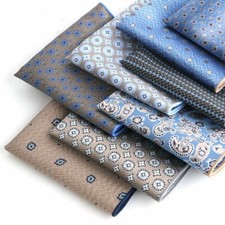 Silk Set Pocket Square Set Men's Handkerchief Retro Business Handkerchief Men's picture