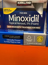 Kirkland Signature Minoxidil Foam 5% for Men – 6 Month Supply (6 x 2.11 oz) picture