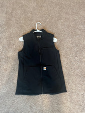 Women’s Carhartt small black vest good condition. One year old picture