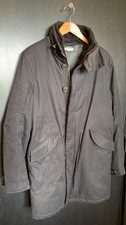 HELMUT LANG ASTRO MID-LENGTH BLACK COAT/PARKA - SIZE S BARELY WORN picture