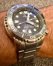 CITIZEN BN0167-50H Eco-Drive Diver Watch Gray Dial 44mm - Silver (BN016750H) picture