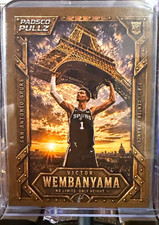 PadscoPullz Custom Victor Wembanyama Eiffel Tower France Rookie Card picture
