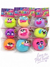 ORB Curiosities Smushers Squishy Toy Smush & Stay Choose Color Face New picture